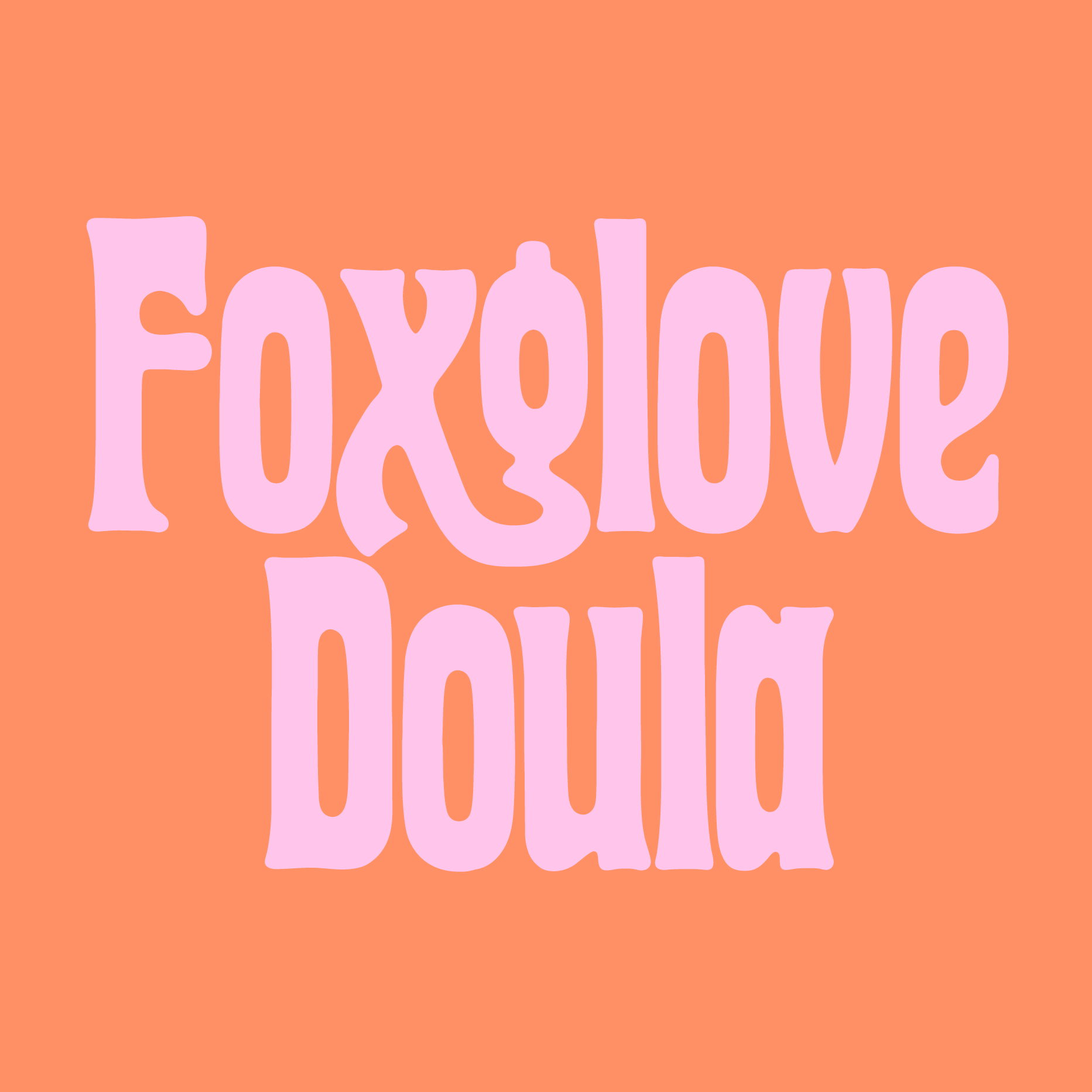 Foxglove Doula identity