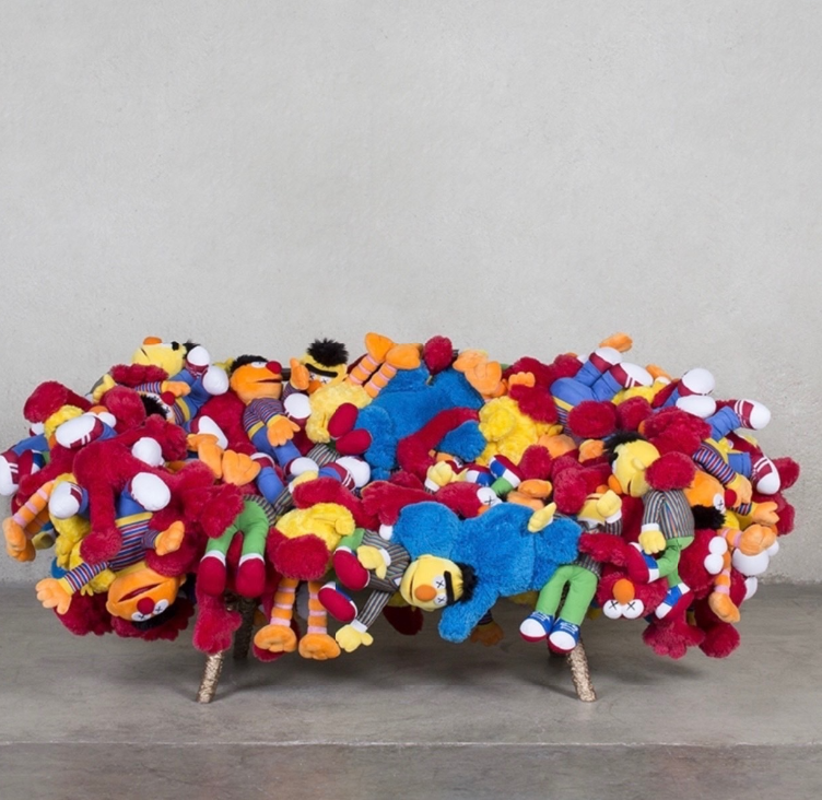 Gang (Sofa) by Kaws