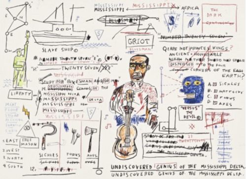 Undiscovered Genius by Jean-Michel Basquiat