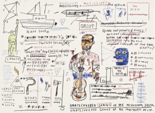 Undiscovered Genius by Jean-Michel Basquiat