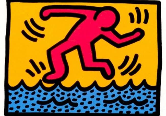 4 Pop Shop II by Keith Haring