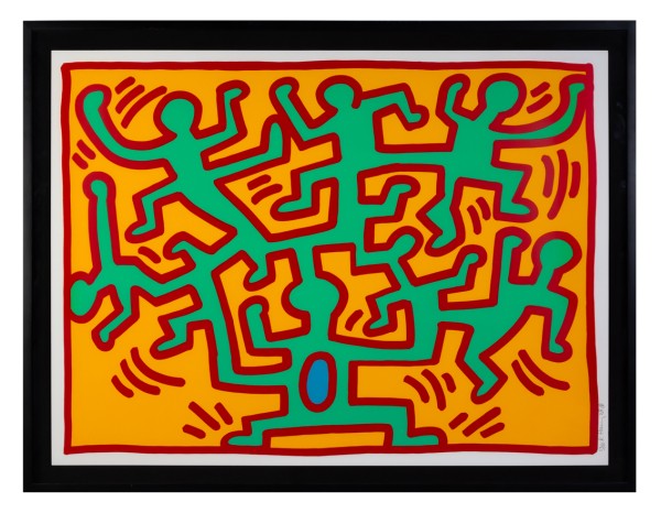 Growing 1988 by Keith Haring