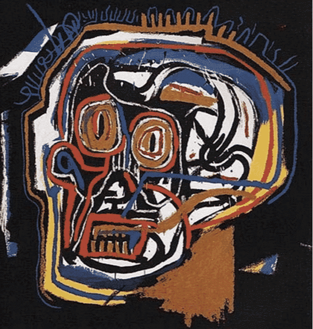 Untitled (Head) by Jean-Michel Basquiat