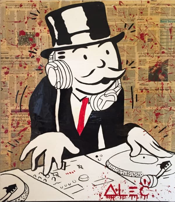 DJ MONOPOLY SIGNED