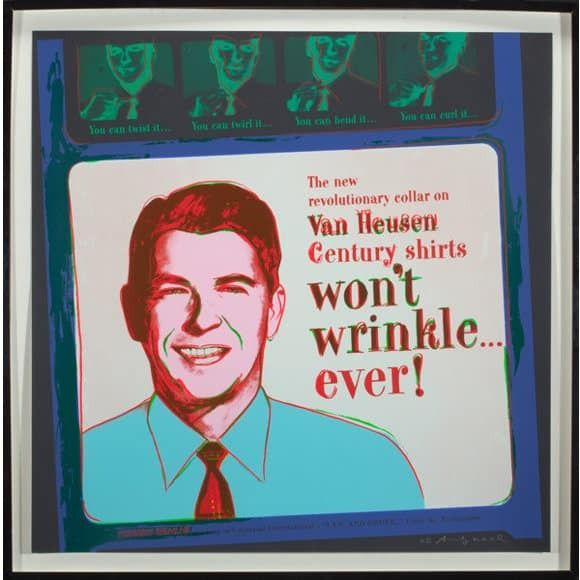 VAN HEUSEN (RONALD REAGAN) (FS II.356) by ANDY WARHOL