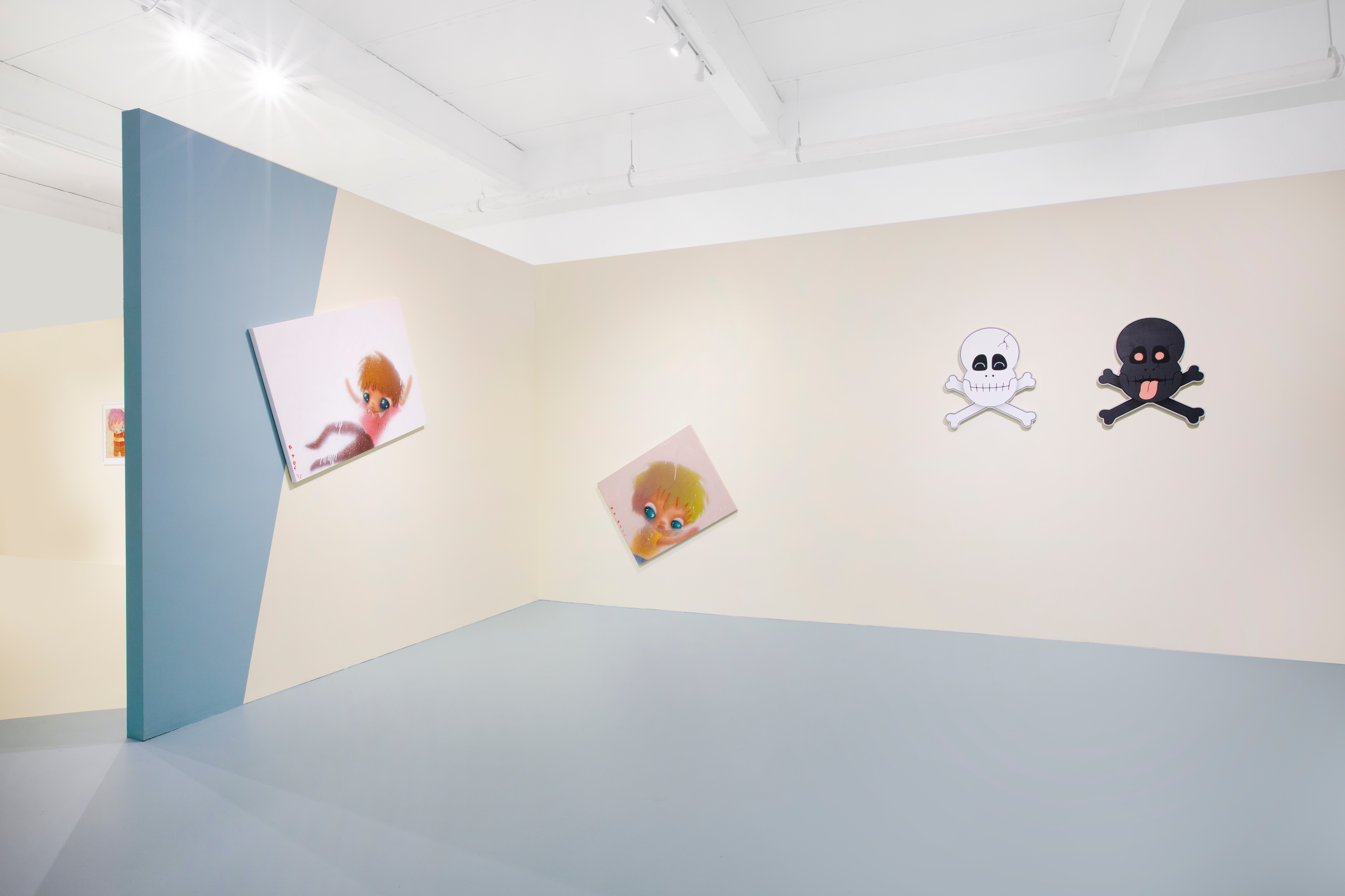 Installation view 3 of Beyond the Characters - Curated by 404 Art Collection