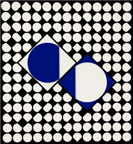 Cassiopee-3 by Victor Vasarely
