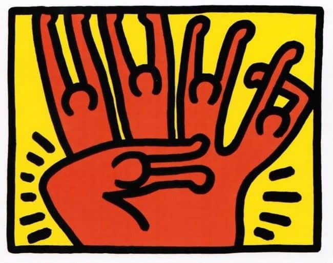 3 Pop Shop VI by Keith Haring