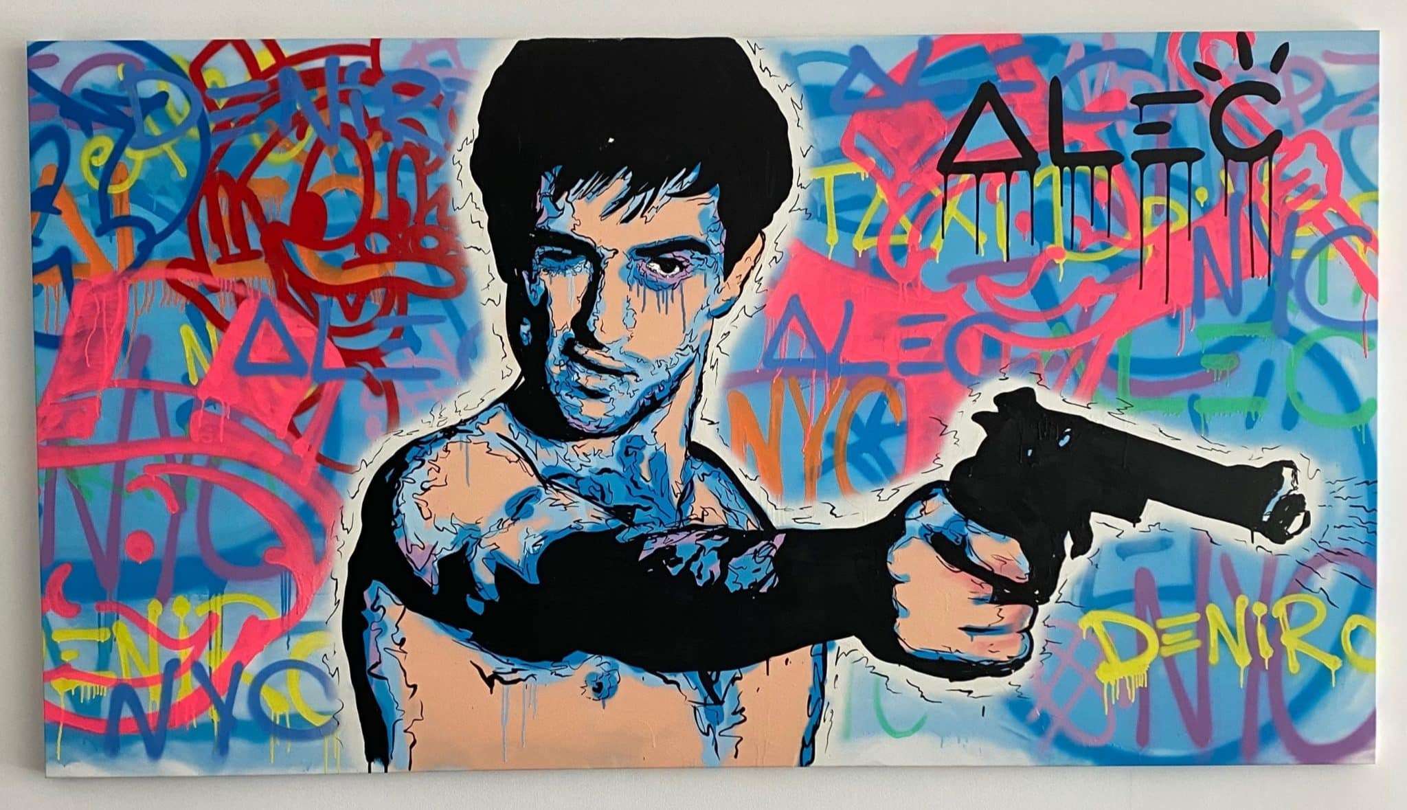 DE NIRO ICON (TAXI DRIVER) by ALEC MONOPOLY