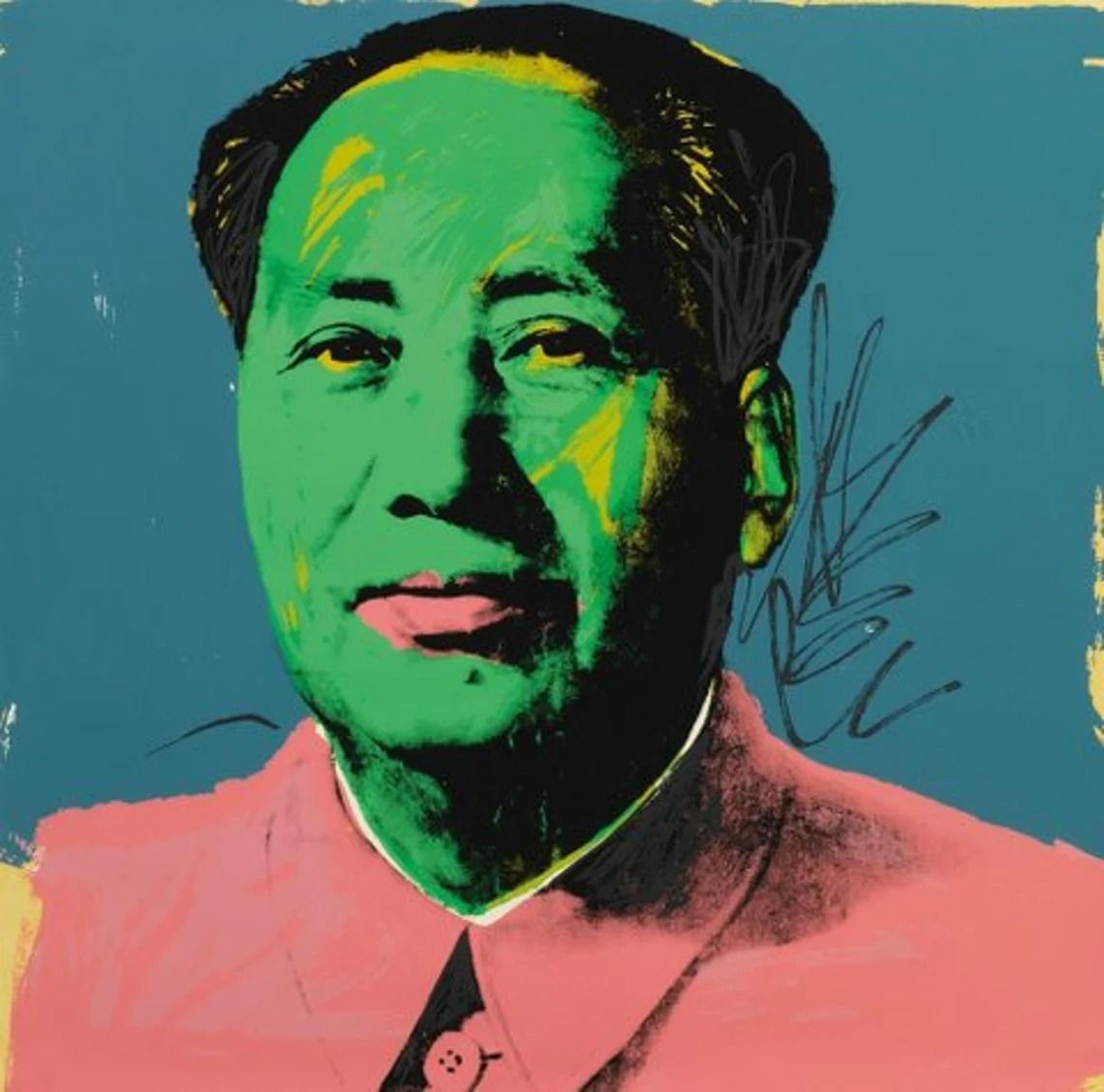 Mao 93 By Andy Warhol