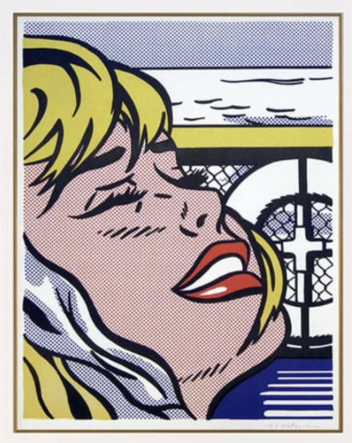Shipboard Girl by Roy Lichtenstein