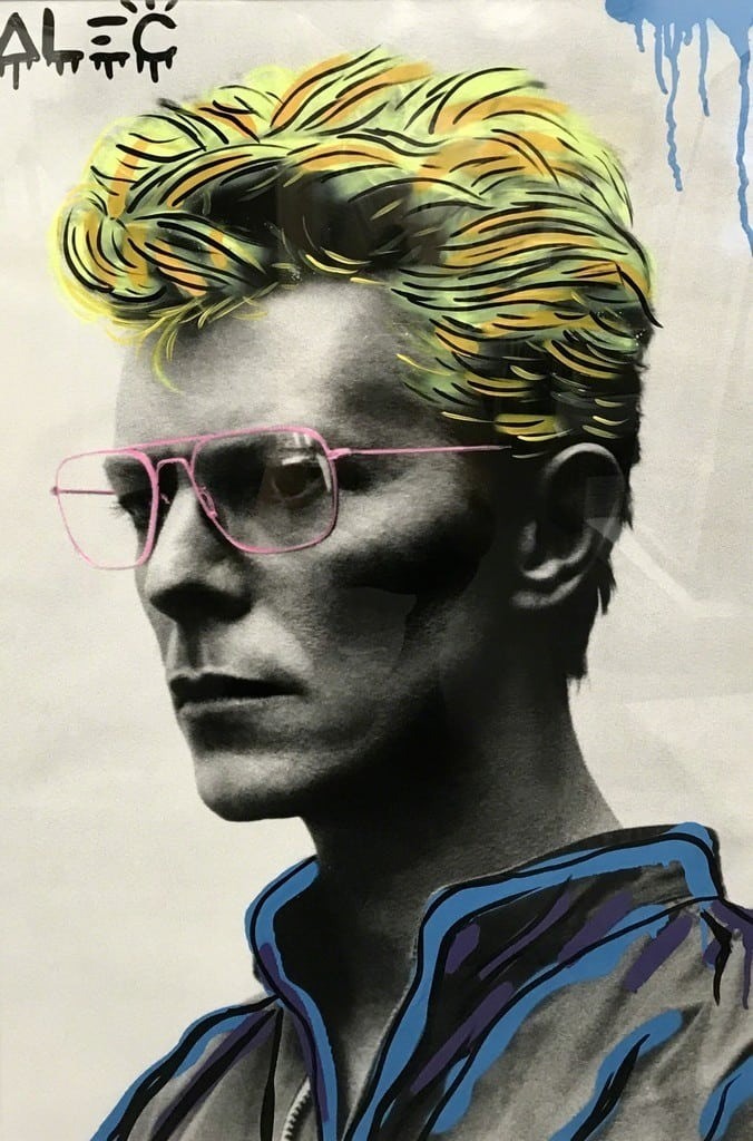 Blonde Bowie by Alec Monopoly