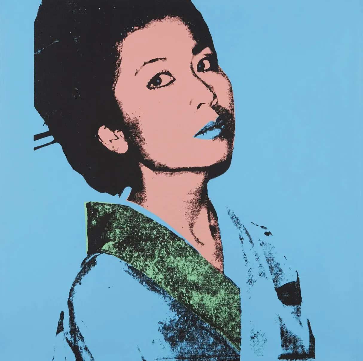 Kimiko Powers by Andy Warhol