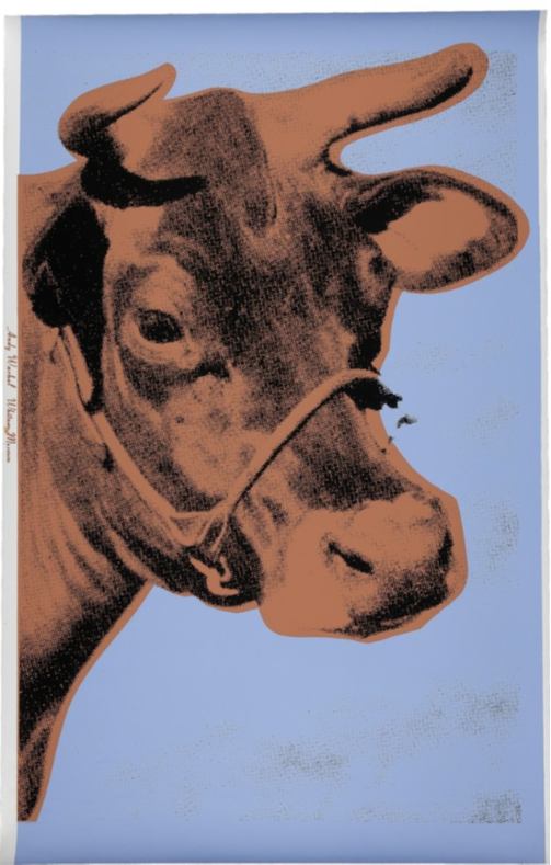 Cow 11A By Andy Warhol