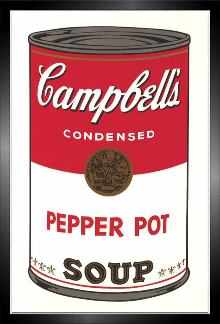 Campbell’s Pepper Pot Soup by Andy Warhol