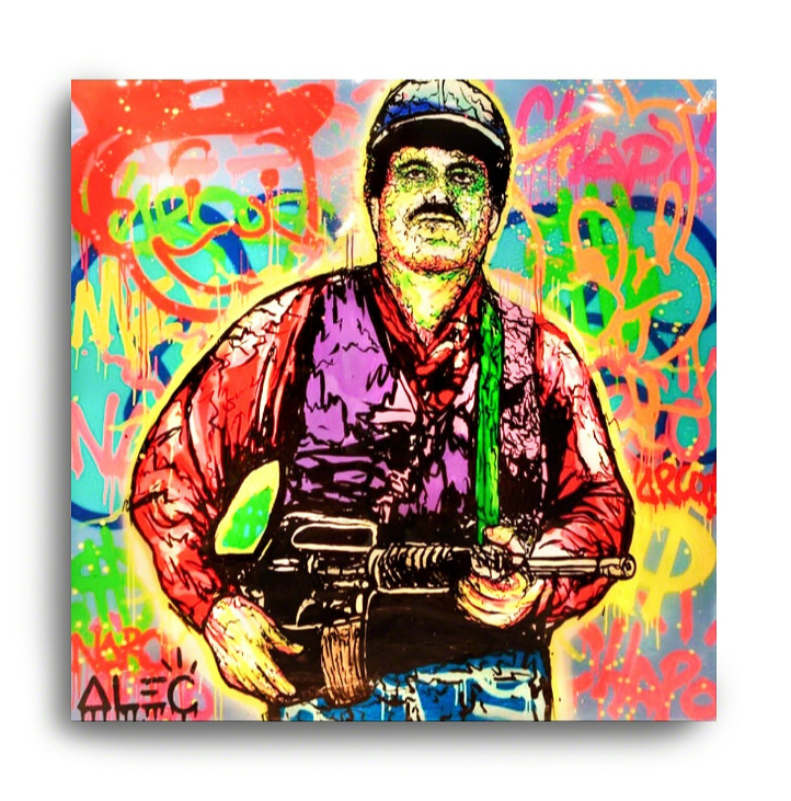 Icons: El Chapo by Alec Monopoly