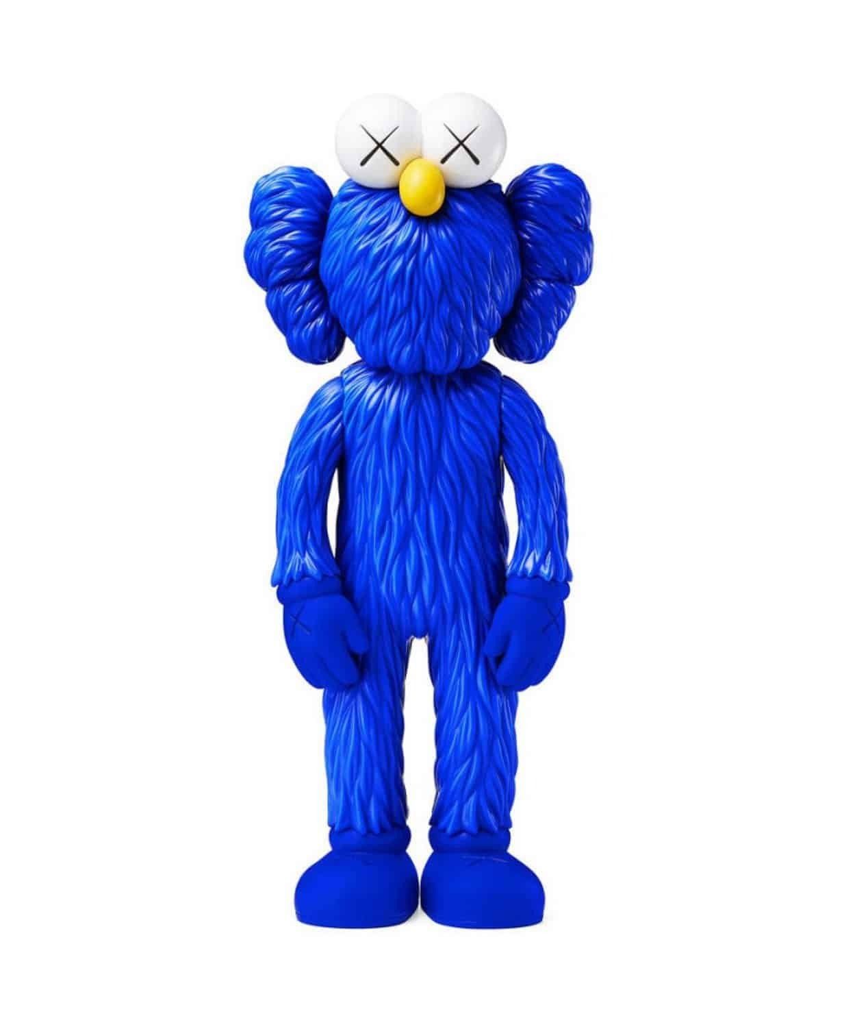 BFF Vinyl Figure (Blue) by Kaws