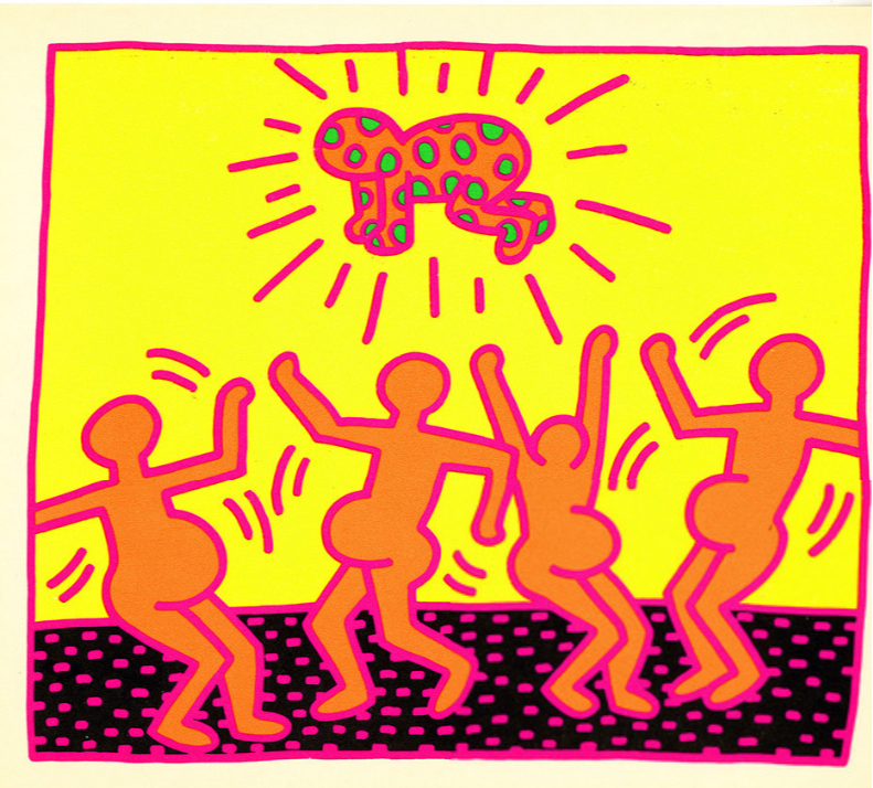 Fertility 1 by Keith Haring