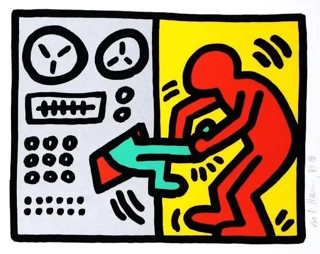 1 Pop Shop III by Keith Haring