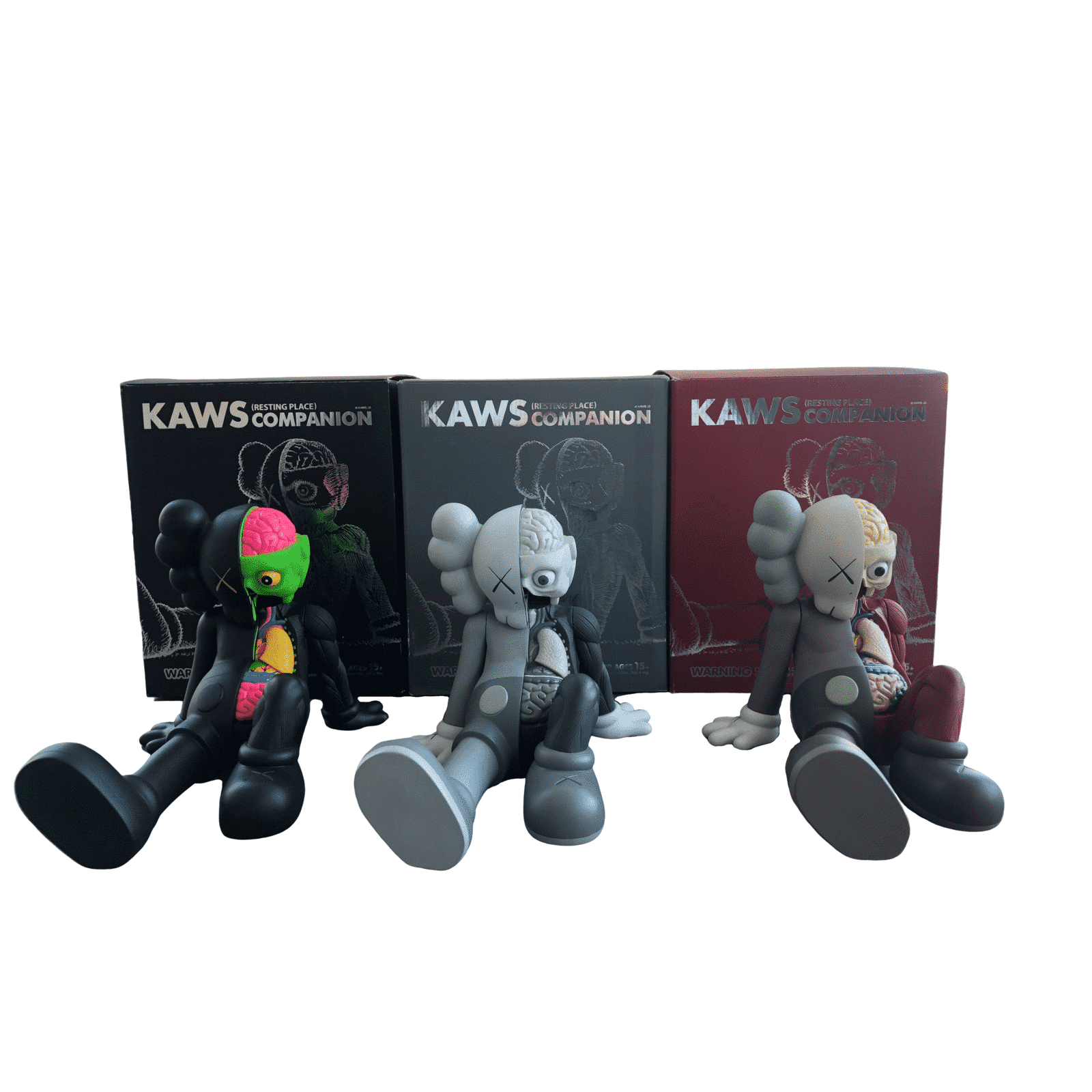 Resting Place (Set of 3) by KAWS