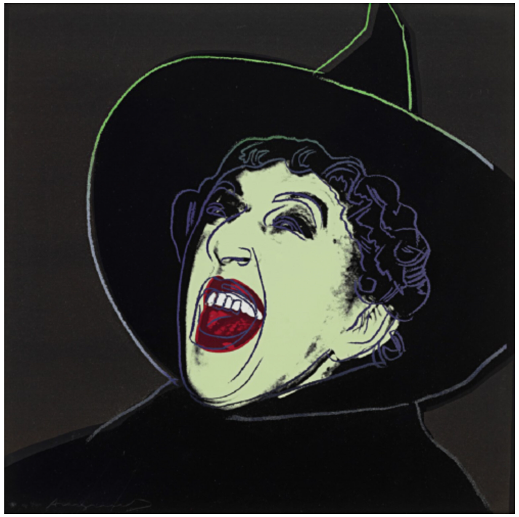 The Witch (F. & S. IIB.261) Trial Proof  by Andy  Warhol