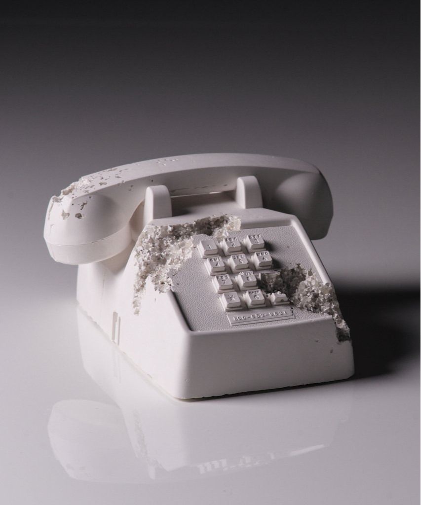 Future Relic 05: Telephone – 2016 by Daniel Arsham