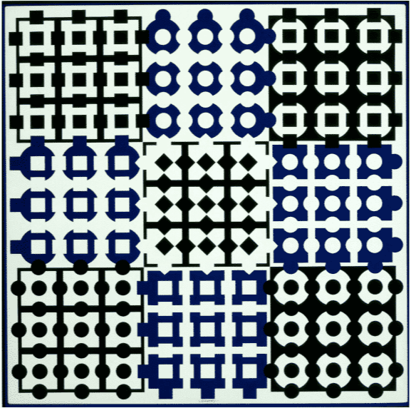 Binaire by Victor Vasarely Victor