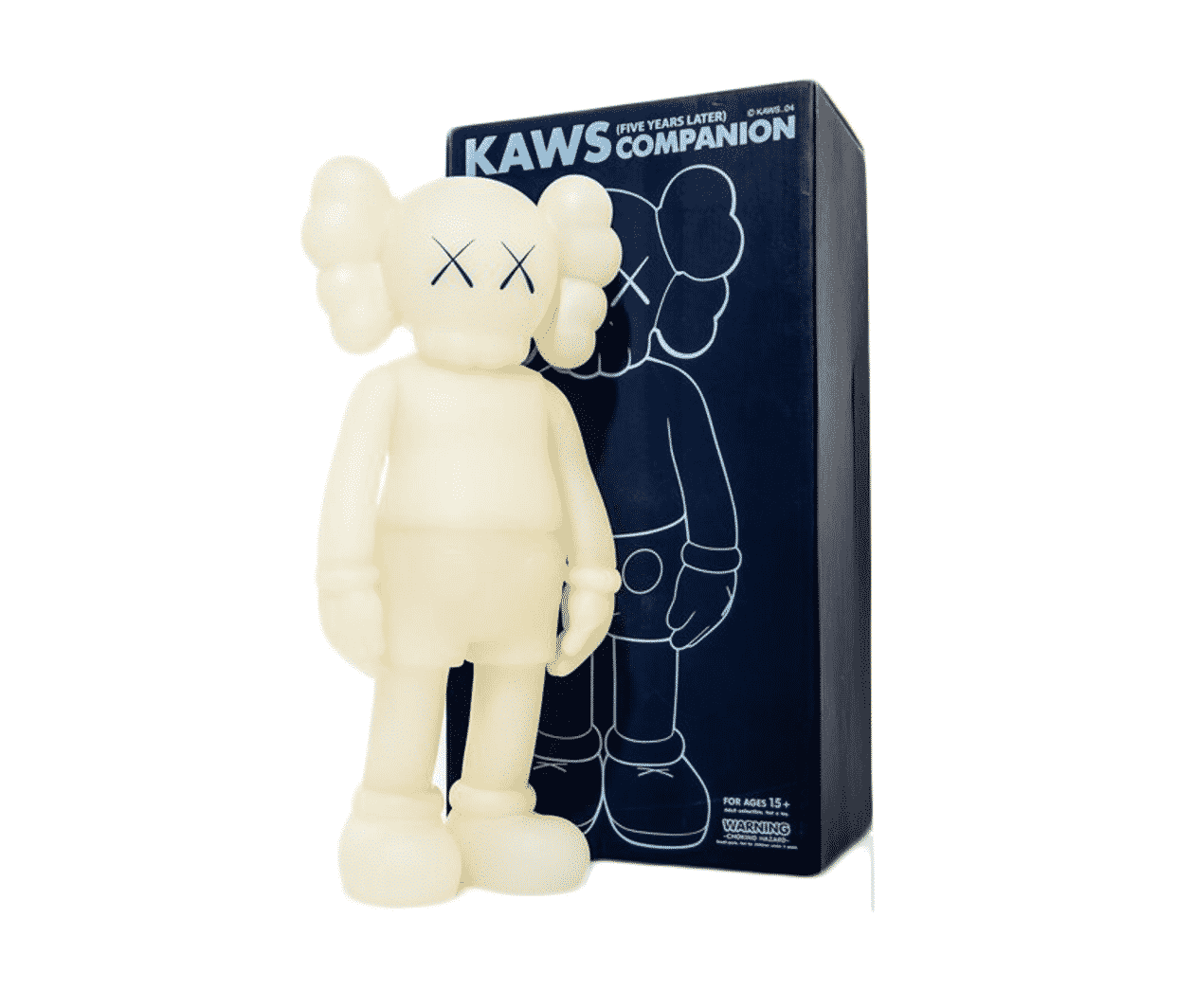 Five Years Later Companion Glow in the Dark (Blue Eyes) by KAWS