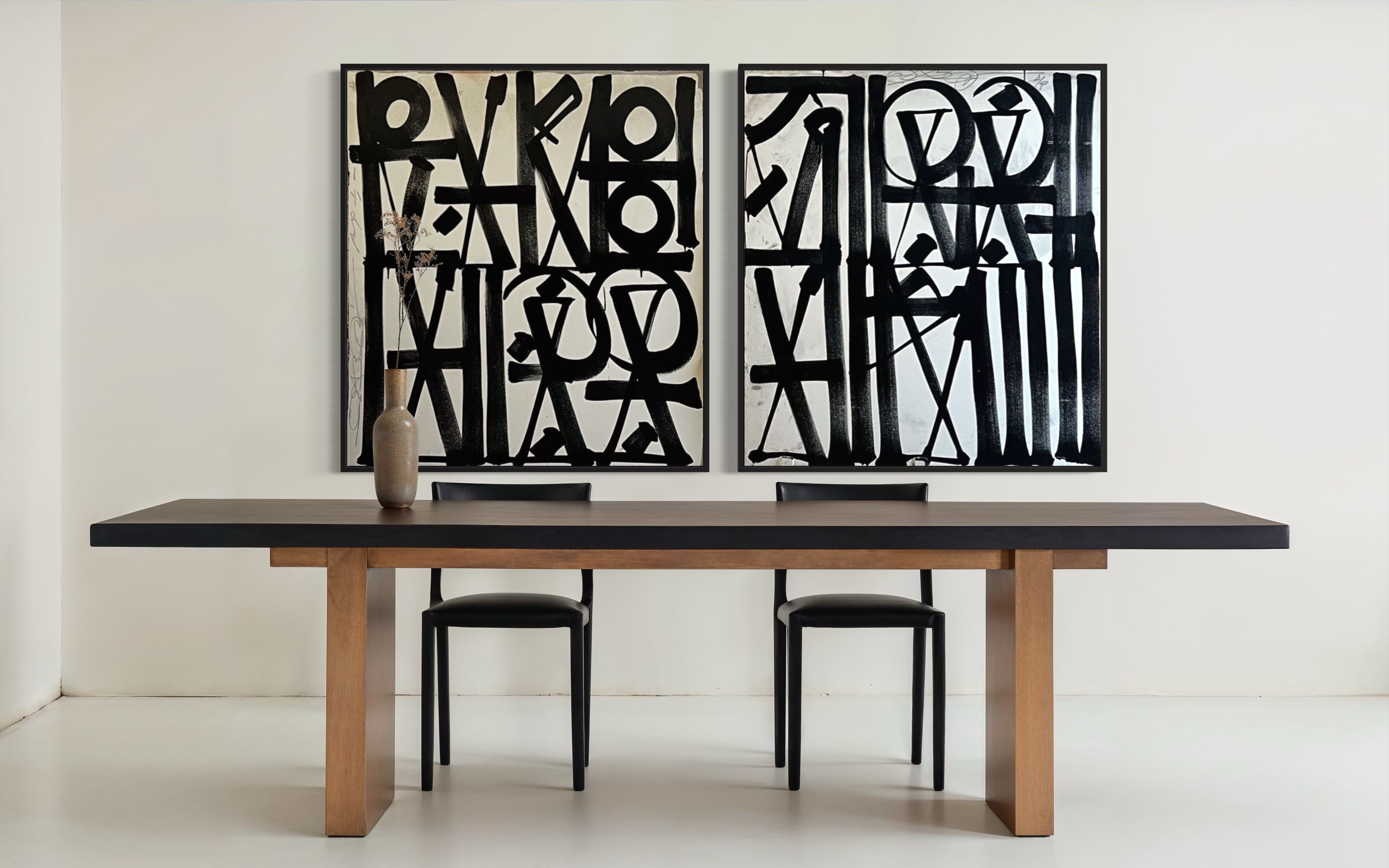 Untitled (Diptych) by Retna