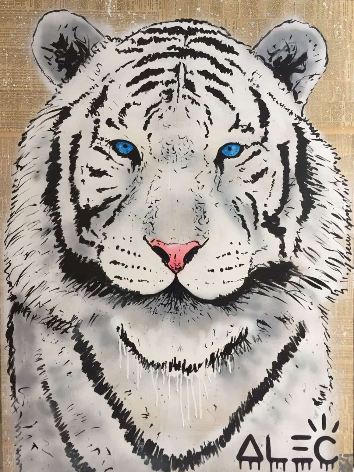 White Tiger by Alec Monopoly