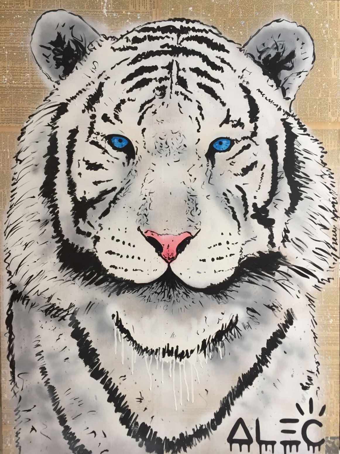 White Tiger by Alec Monopoly