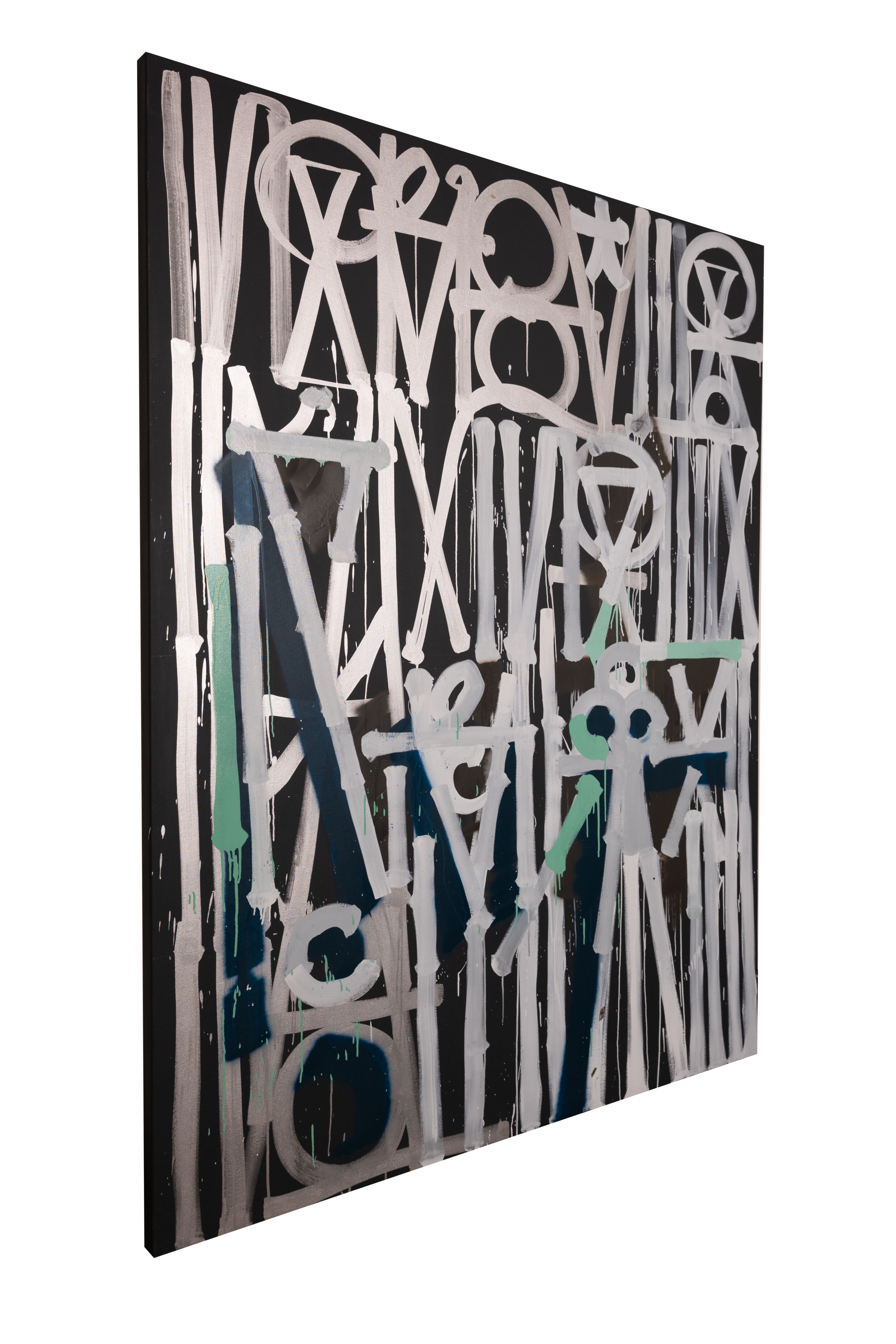 RETNA "Untitled (Chateau Marmont Series) Side Angle