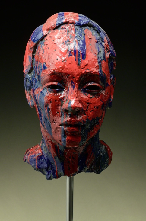 Small Malay Girl With Holes by Lionel Smit