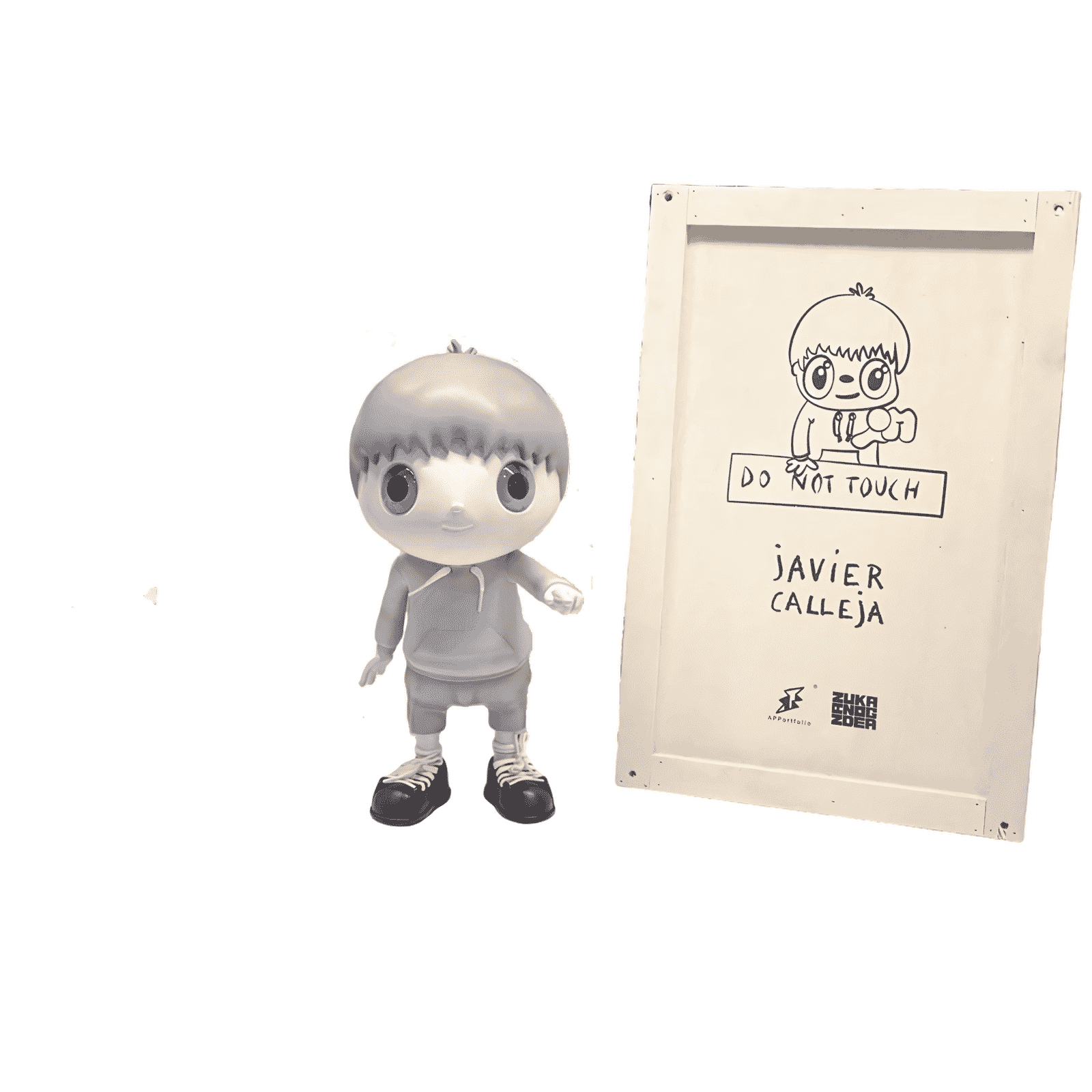 Do Not Touch Sculpture by Javier Cajella