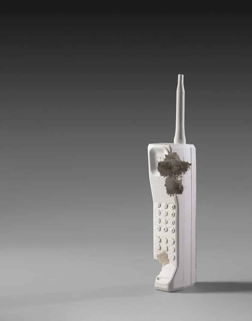 Future Relic 01: Mobile Phone – 2013 - by Daniel Arsham