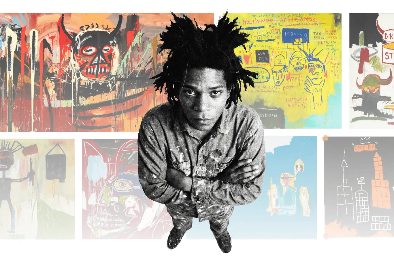 Famous owners of Basquiat