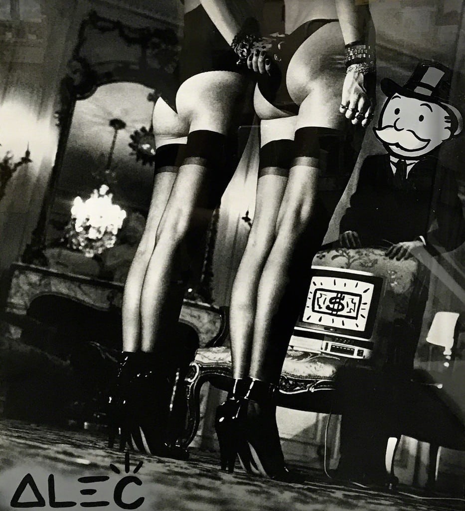 GHOST OF MONOPOLY – ALEC MONOPOLY X HELMUT NEWTON