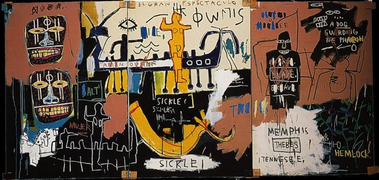 The Nile, 1983 – Jean-Michel Basquiat