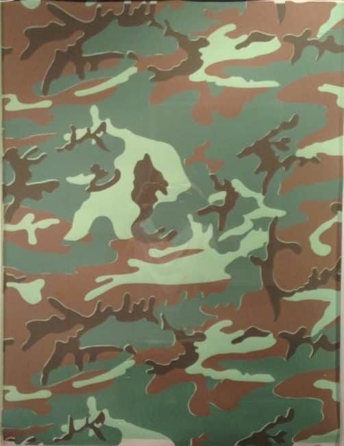 Camouflage Unique by Andy Warhol