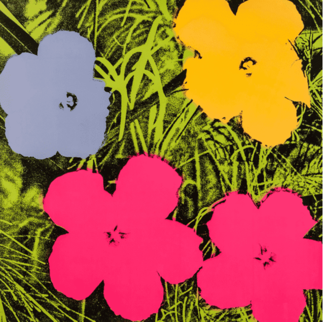 Flower 73 By Andy Warhol