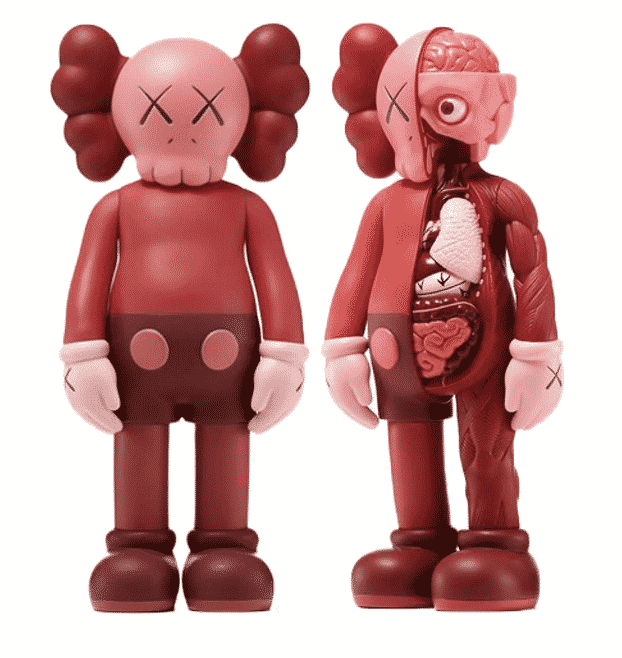 Companion Blush (Solid and Dissected) by Kaws