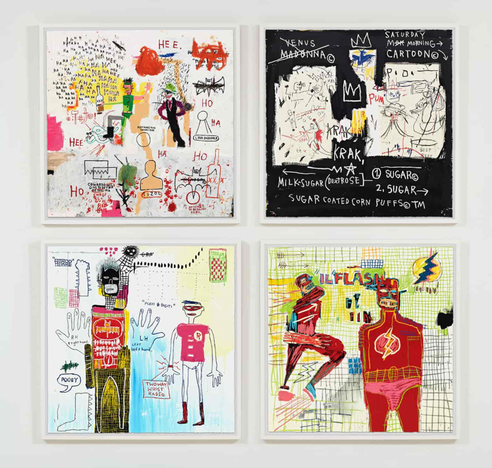 Super Hero Portfolio by Jean-Michel Basquiat