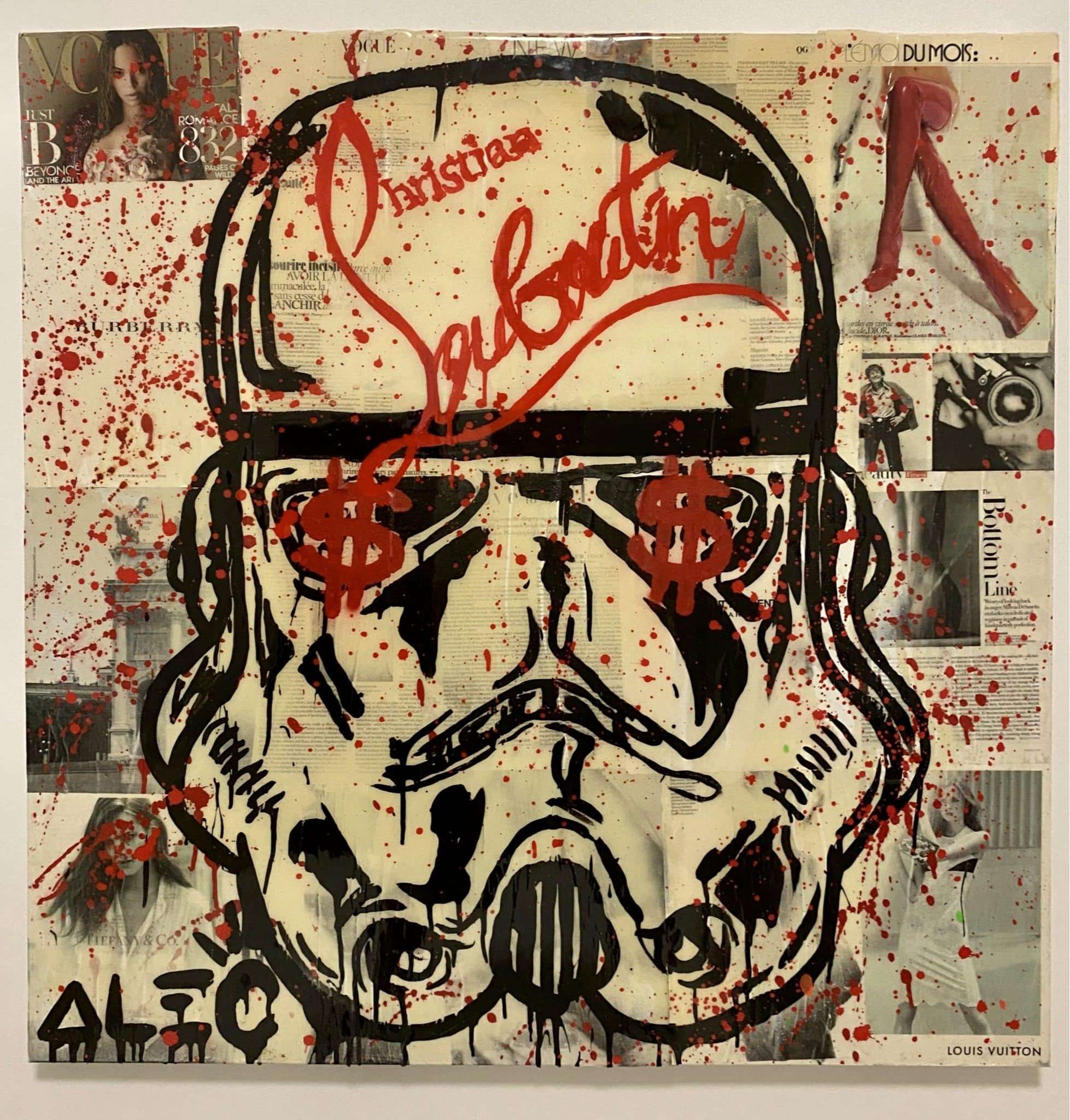 Storm Trooper: Louboutin by Alec Monopoly