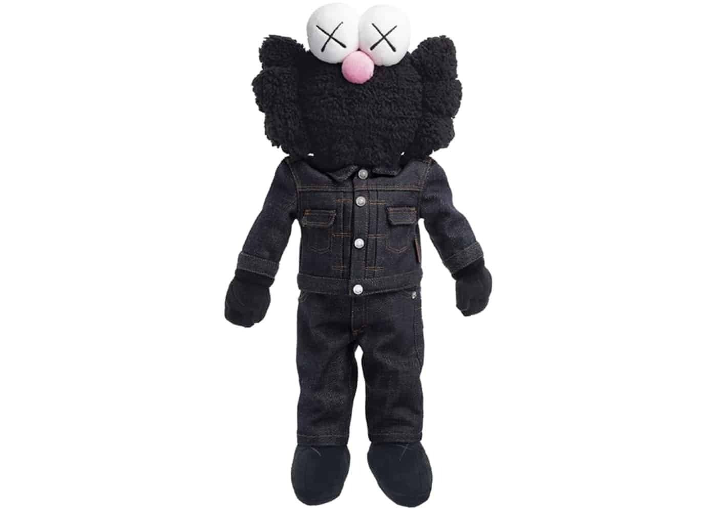 BFF DIOR PLUSH BLACK by Kaws