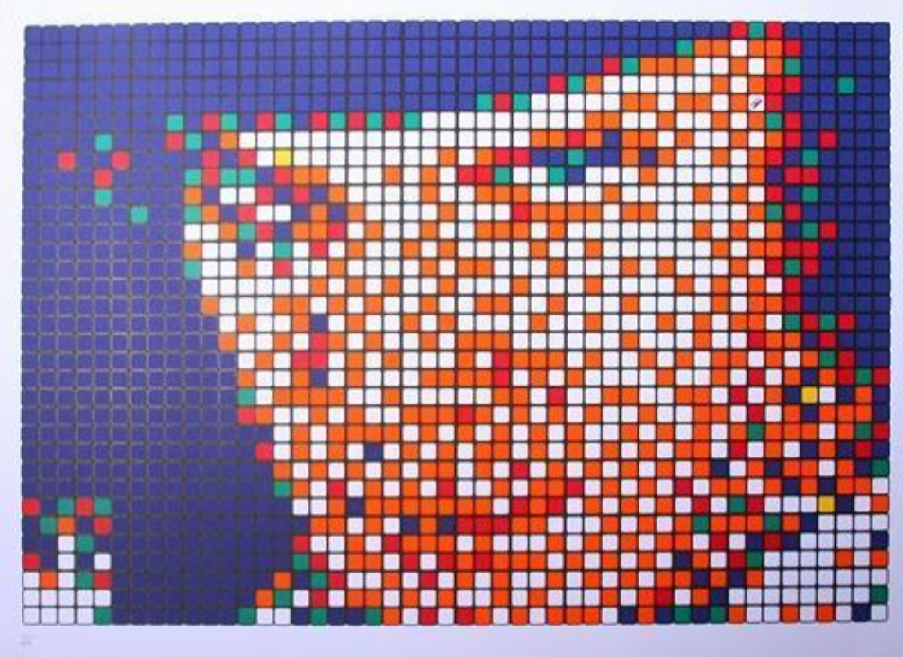 Rubik Kubrick I (Alex) by INVADER