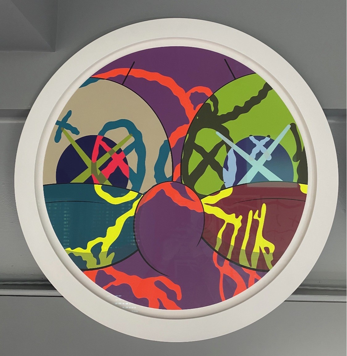 The News (single plate) by Kaws