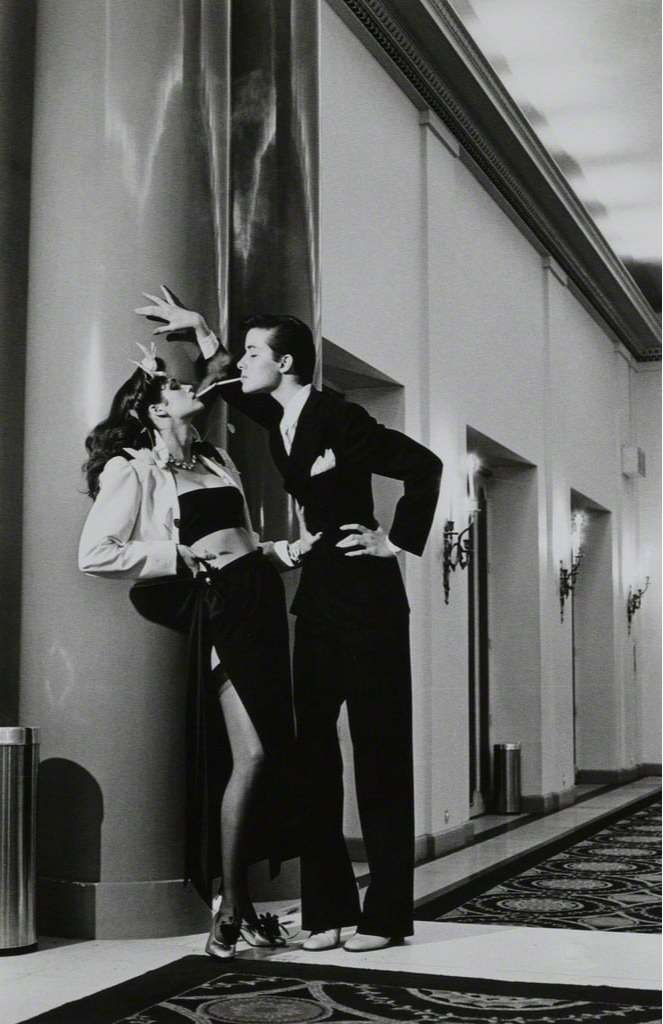 Woman into Man by Helmut Newton