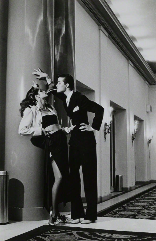 Woman into Man by Helmut Newton