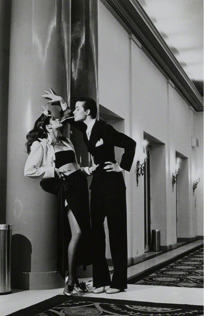Woman into Man by Helmut Newton