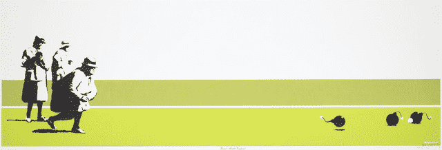 Bomb Middle England (Signed) by Banksy